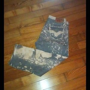 📓LEVIS 501 BLEACHED OUT JEAHS SIZE 36 X 30
